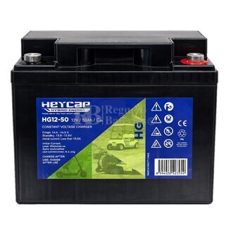 Bater�a Heycar HG12-50 | 12 Voltios 50 Amperios Ciclo Profundo